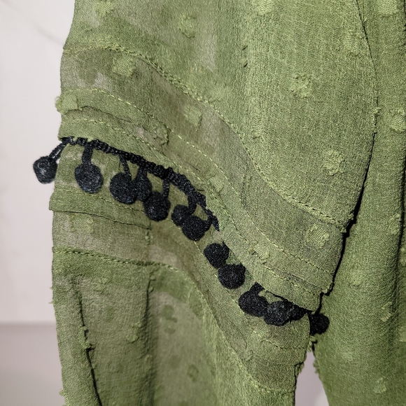 Zara Swiss Dot Mesh Mini Dress 👗 - Picture 4 of 9